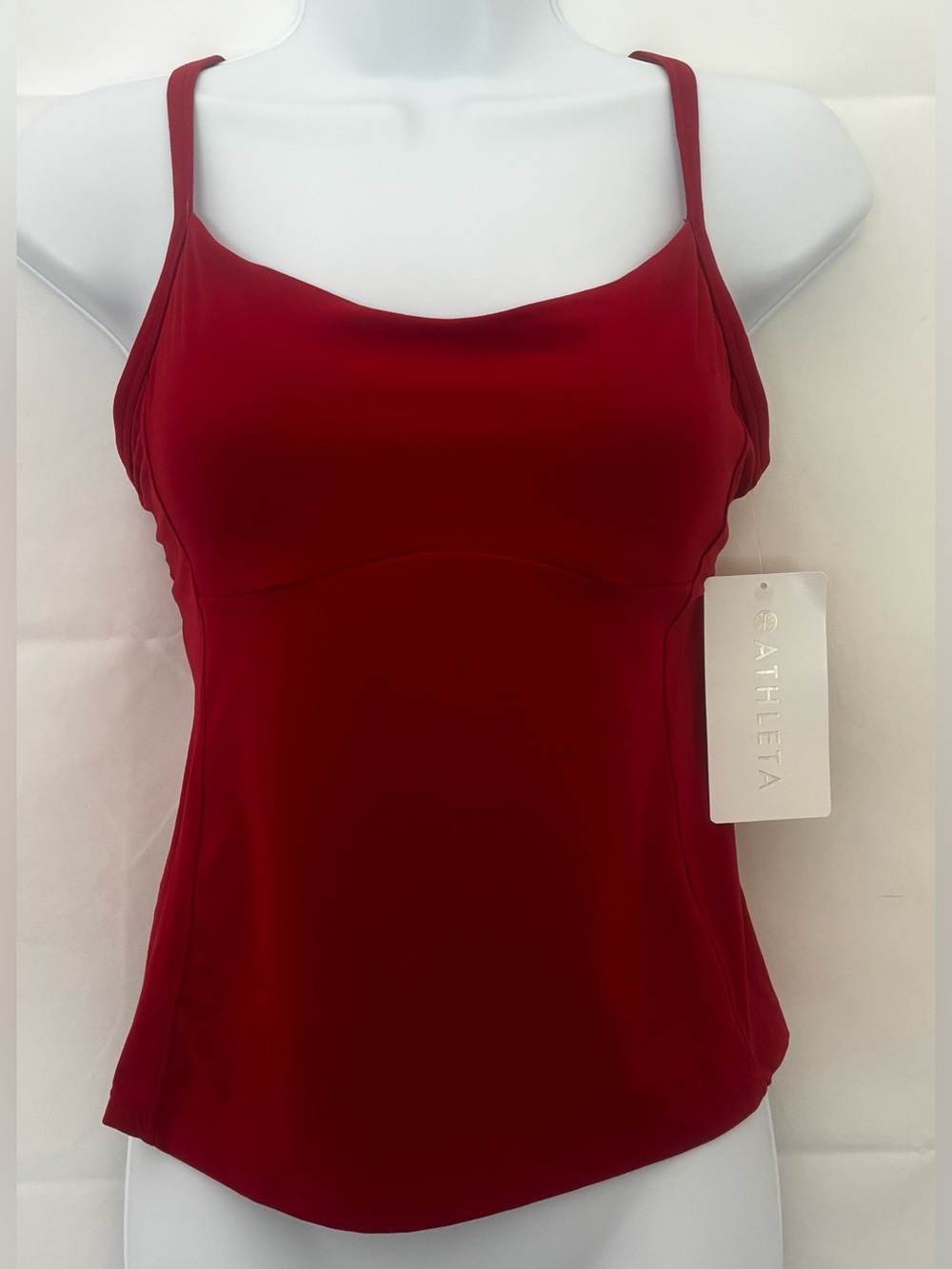 Athleta Vital Built In Bra Tank NWT Small